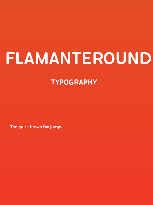 FlamanteRoundMedium Poster