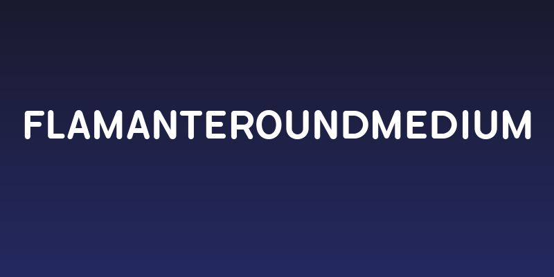 FlamanteRoundMedium Social Header
