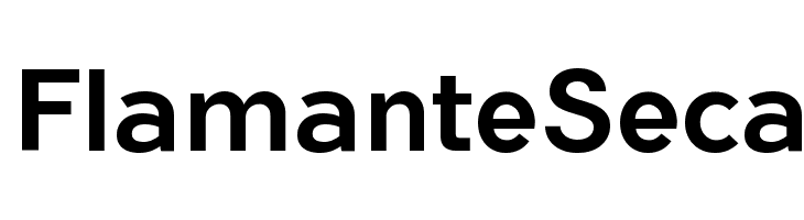 FlamanteSeca Font