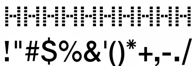 FlamanteSecaBook Font OTHER CHARS