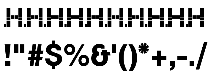FlamanteSemiSlabBold Font OTHER CHARS