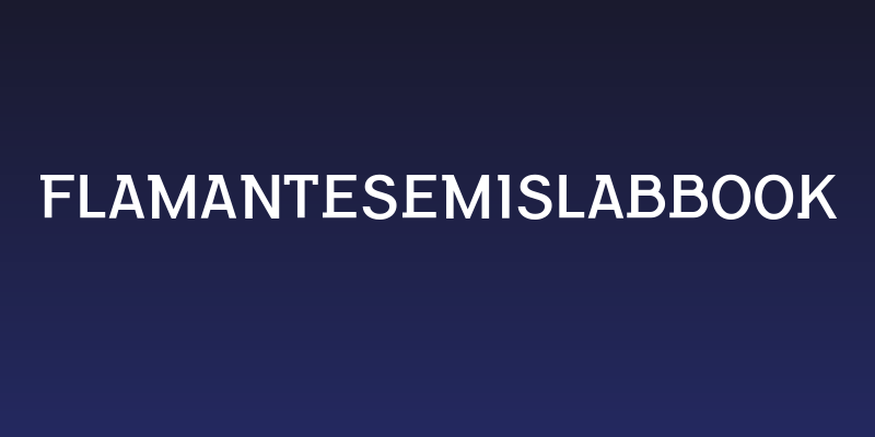 FlamanteSemiSlabBook Social Header