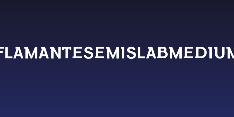FlamanteSemiSlabMedium Social Header