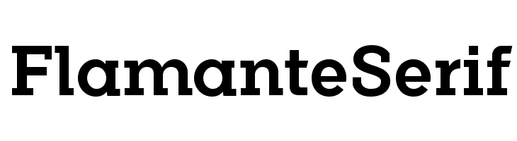 FlamanteSerif Font