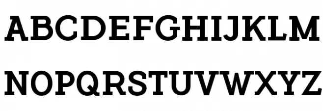 FlamanteSerif フォント 大文字