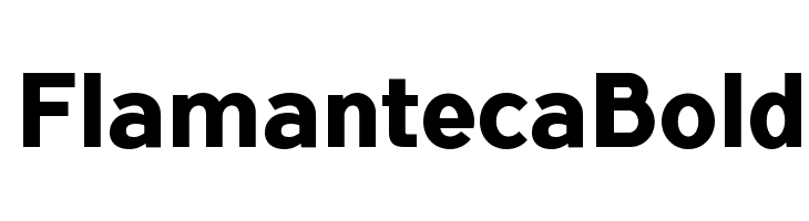 FlamantecaBold Font