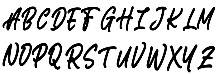Flamboyan 字体 大写