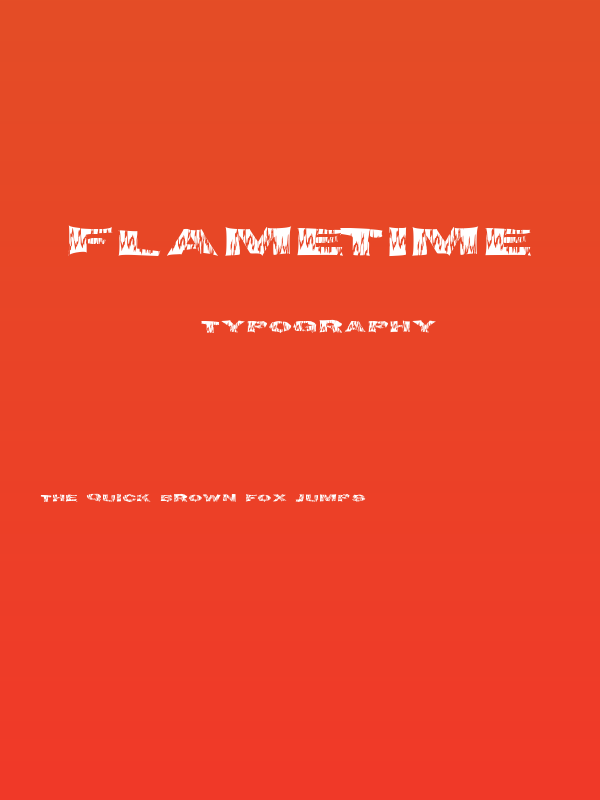 FlameTime Poster