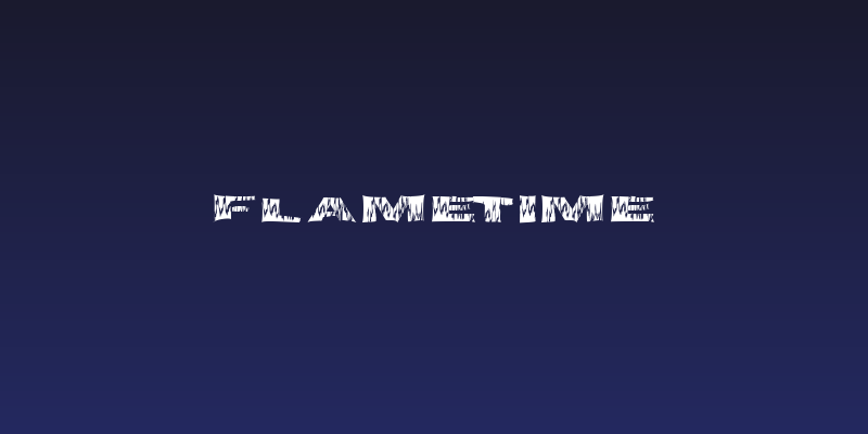 FlameTime Social Header