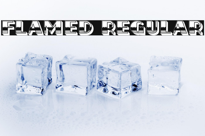 Flamed Regular Example 3