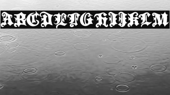 Flamenco Division Font examples