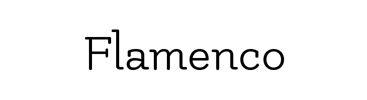 Flamenco Font