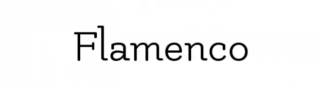 Flamenco  Frei Schriftart Herunterladen