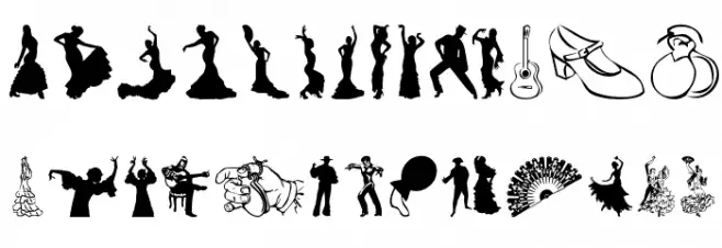 Flamenco Font UPPERCASE