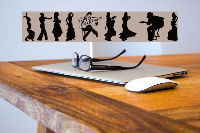 Flamenco Font examples