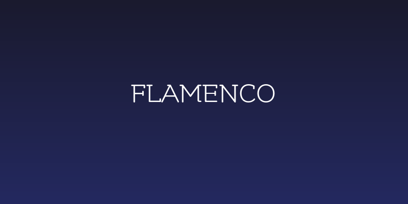 Flamenco Social Header