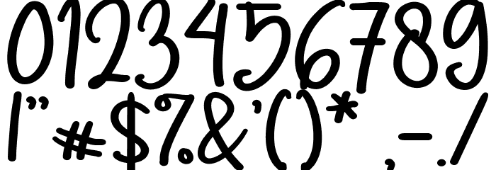 Flamengo Font OTHER CHARS