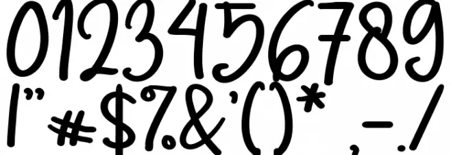Flamengo Font OTHER CHARS