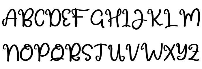 Flamengo Font UPPERCASE