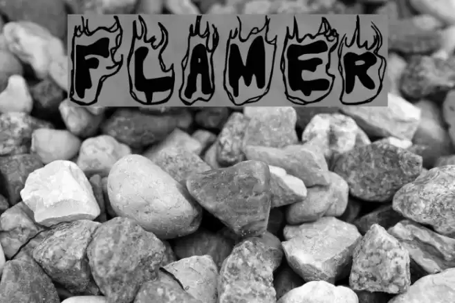 Flamer Fonte examples