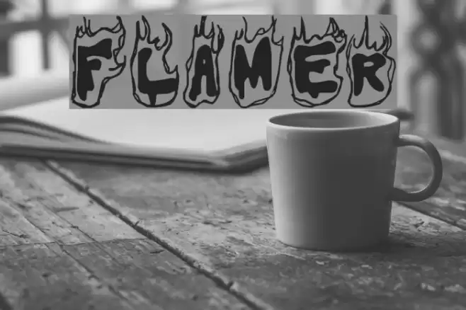 Flamer Fonte examples