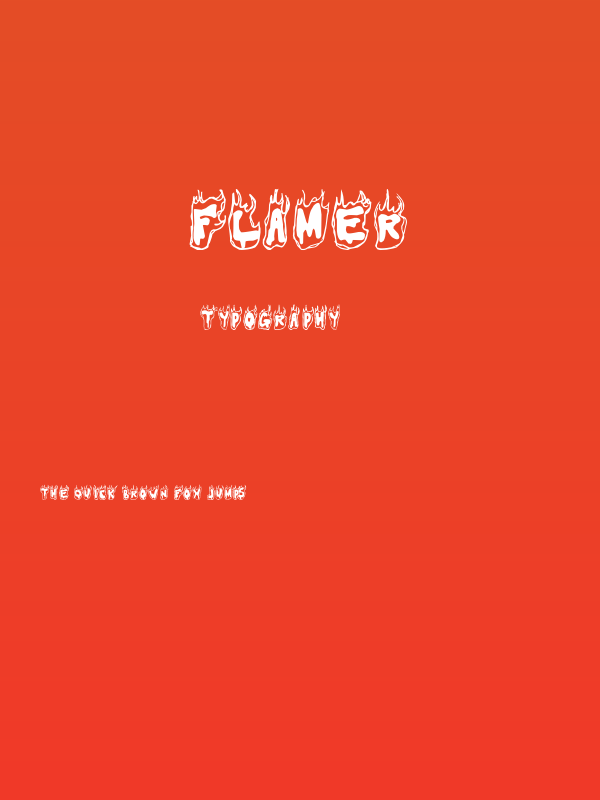 Flamer Poster
