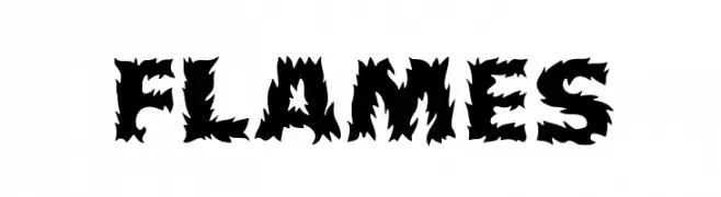 Flames  Descarca Fonturi Gratis