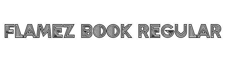 Flamez Book Regular  Скачать бесплатные шрифты
