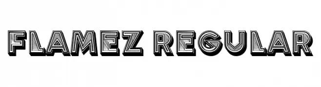 Flamez Regular  les polices de caractères gratuit tlcharger