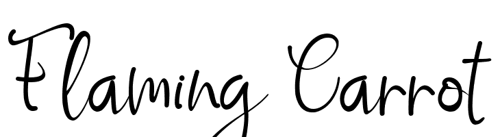 Flaming Carrot  font caratteri gratis