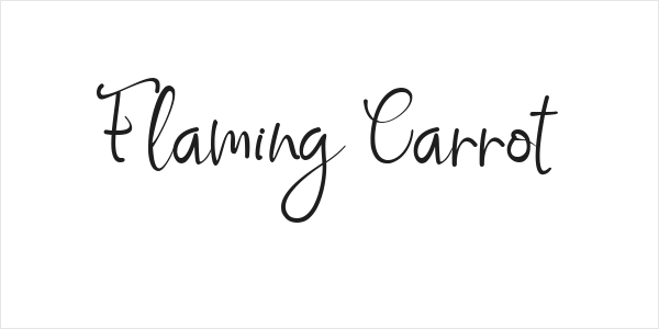 Flaming Carrot Logo