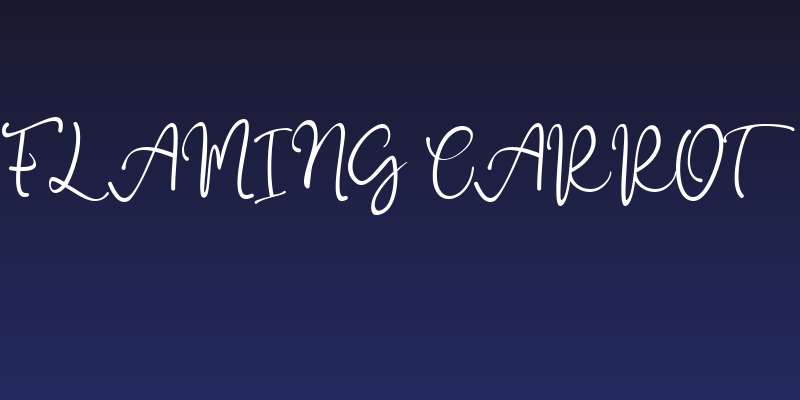Flaming Carrot Social Header