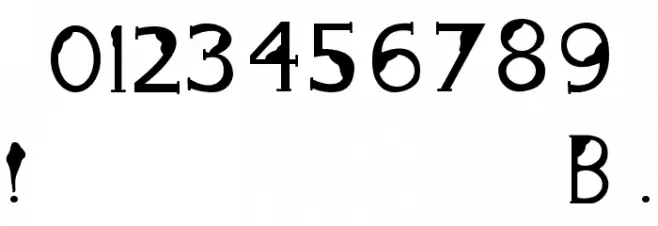 Flaming JuneRegular Font Alte caractere