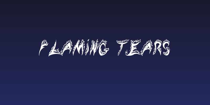Flaming Tears Social Header
