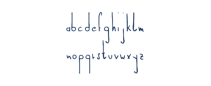 Flamingo 54 Lowercase