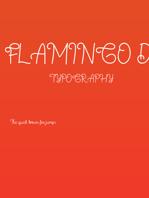 Flamingo DEMO Poster