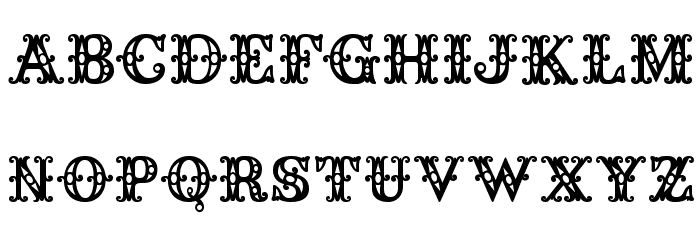 Flamingo Font LOWERCASE