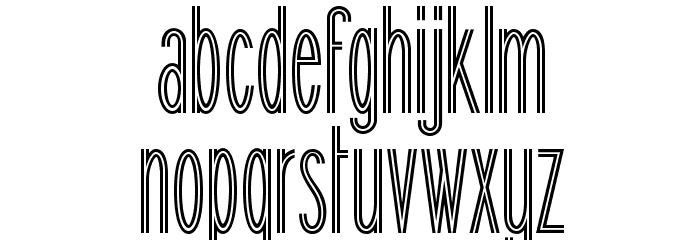 FlamingoLicht Font LOWERCASE