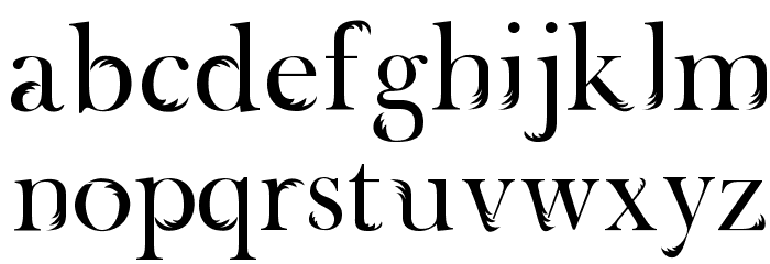 Flamingo Font LOWERCASE
