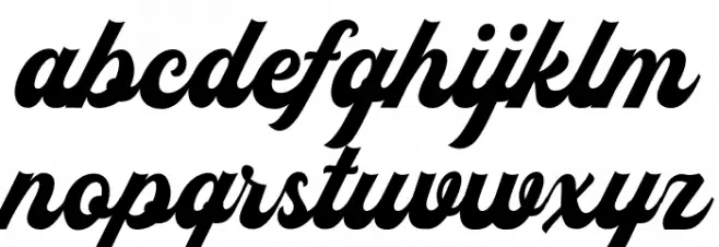 Flanders Script DEMO خط أحرف صغيرة