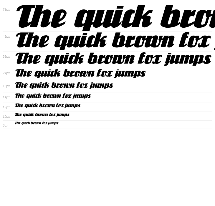 FlandersRide Italic Waterfall