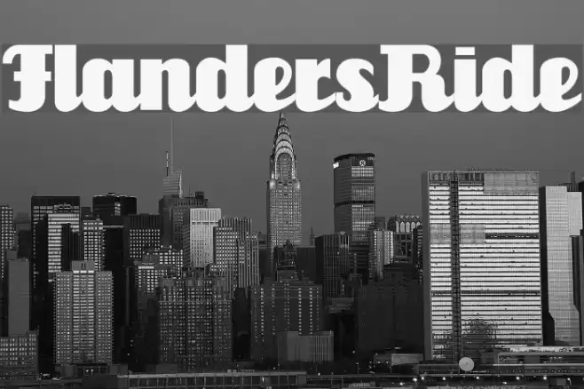 FlandersRide Font examples