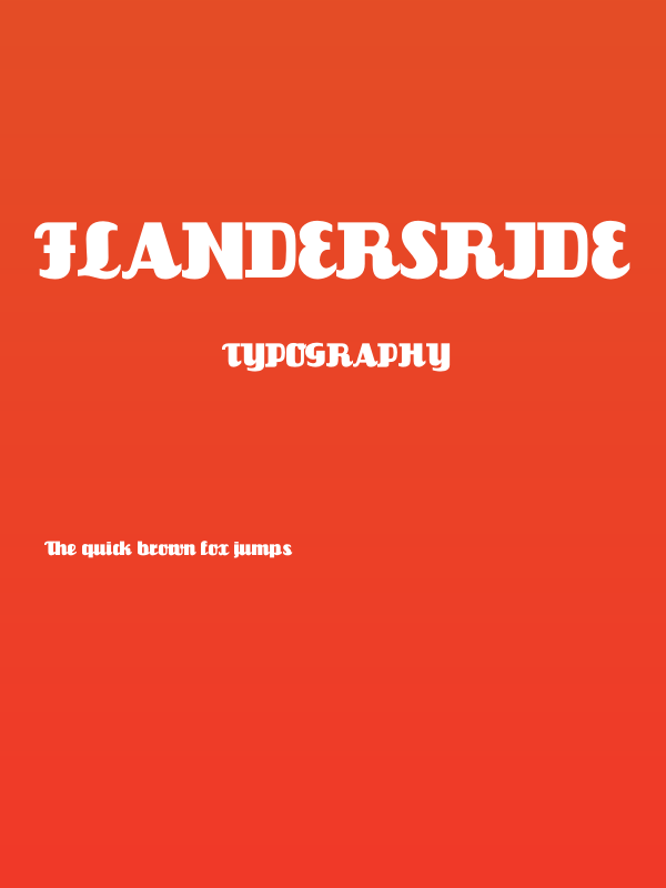 FlandersRide Poster