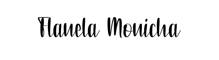 Flanela Monicha  免费字体下载