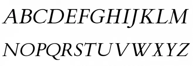 FlankerGriffo-Italic Fuentes MAYÚSCULAS