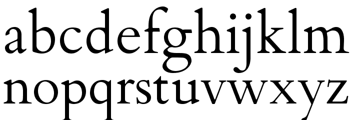 FlankerGriffo Font LOWERCASE