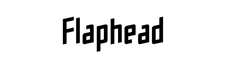 Flaphead Font