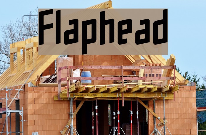 Flaphead Font examples