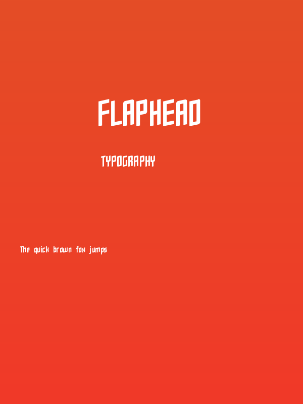 Flaphead Poster