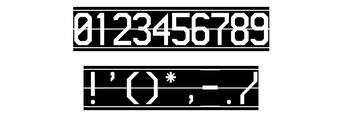 Flappen Regular Font OTHER CHARS